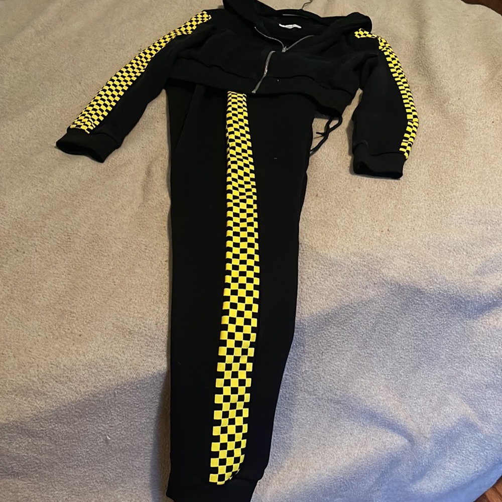 DANIELLE GUIZIO RACER TRACKSUIT-YELLOW - Picture 3 of 4